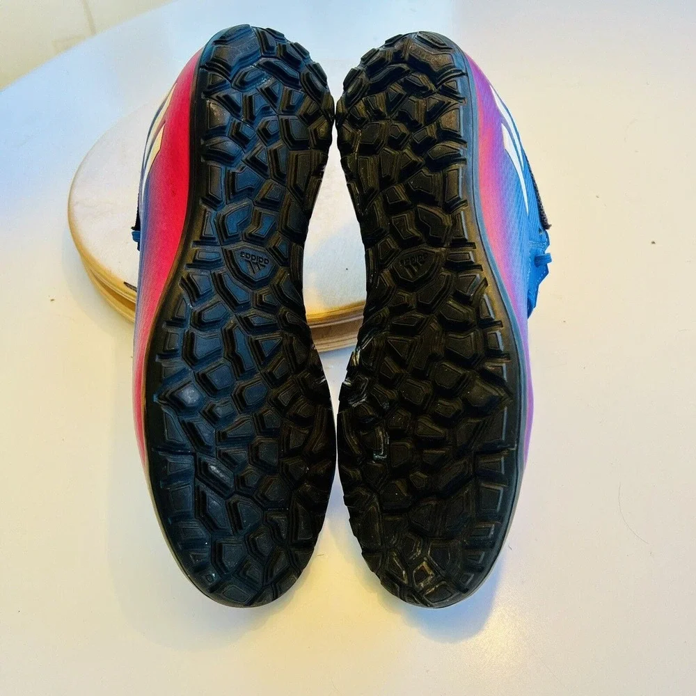 Adidas Messi‎ 16.3 TF Men's Size 5 Blue White Soccer Cleats BB5647